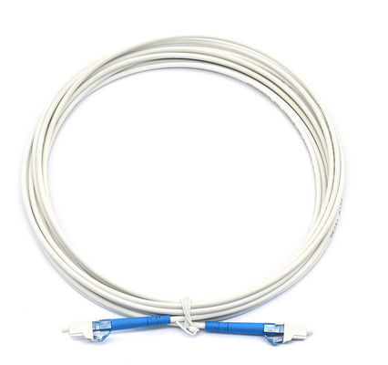 মাল্টিমোড মোড টাইপ এবং হোয়াইট ক্যাবল সহ কাস্টমাইজড রঙ ফাইবার অপটিক ক্যাবল প্যাচকর্ড