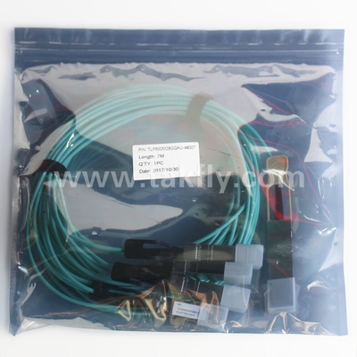 100Gb/s QSFP28 থেকে 4x SFP28 ব্রেকআউট অ্যাক্টিভ অপটিক্যাল ক্যাবল এওসি ক্যাবল দ্রুত ডেটা ট্রান্সফার