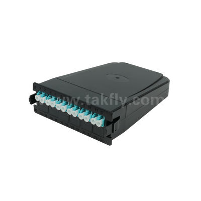 MPO ক্যাসেট মডিউল MPO/MTP-LC 12C/24C ডেটা সেন্টারের জন্য ফাইবার অপটিক FTTX