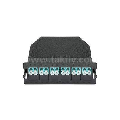 MPO ক্যাসেট মডিউল MPO/MTP-LC 12C/24C ডেটা সেন্টারের জন্য ফাইবার অপটিক FTTX