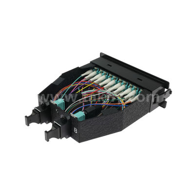 MPO ক্যাসেট মডিউল MPO/MTP-LC 12C/24C ডেটা সেন্টারের জন্য ফাইবার অপটিক FTTX