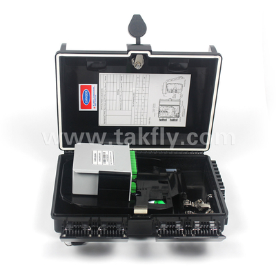 16 পোর্ট FTTx ফাইবার ক্যাবল টার্মিনেশন বক্স FTKS-1805-16E হালকা ওজন বায়ুমণ্ডলীয় চাপ 70Kpa-106Kpa