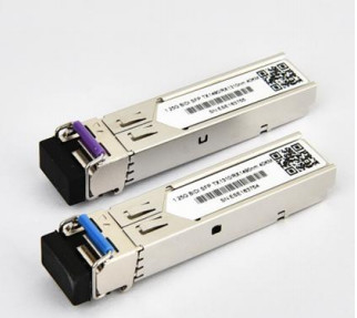 1.25Gbps এসএফপি দ্বি-দিকনির্দেশক ট্রান্সিভার, 40KM পৌঁছান Tx1310nm/Rx1490nm