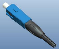 গ্যারান্টিযুক্ত পিসি 50dB রিটার্ন লস সহ একক-কোর মেকানিক্যাল ফাইবার অপটিক সংযোগকারী