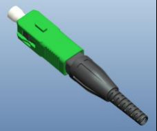 গ্যারান্টিযুক্ত পিসি 50dB রিটার্ন লস সহ একক-কোর মেকানিক্যাল ফাইবার অপটিক সংযোগকারী