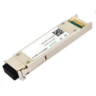 10Gbps 1310nm XFP অপটিক্যাল ট্রান্সিভার 10KM ট্রান্সমিশন দূরত্ব এবং হালকা 10g প্যাকেজ সহ