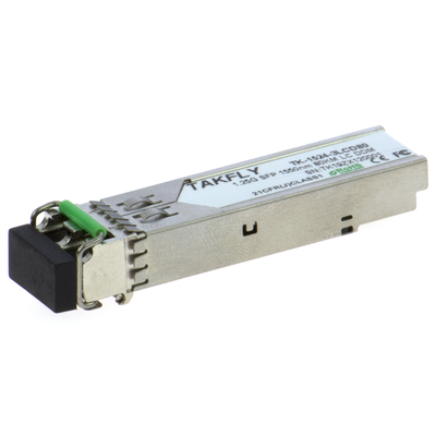 1.25G SFP 1550nm 80KM SMF DDM LC CISCO JUNIPER HUAWEI রিসিভার সংবেদনশীলতা -26dBm সহ সামঞ্জস্যপূর্ণ অপটিক্যাল ট্রান্সিভার মডিউল