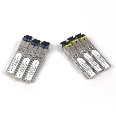 1.25G SFP BIDI অপটিক্যাল ট্রান্সিভার মডিউল Tx1310/Rx1550nm 40KM SMF DDM LC CISCO JUNIPER HUAWEI সামঞ্জস্যপূর্ণ