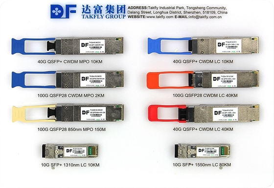 ক্লায়েন্ট-সাইড 100Gbps 10KM QSFP28 LR4 DDM ট্রান্সসিভার সহ উচ্চ ক্ষমতা ফাইবার দৈর্ঘ্য 1m টেলিকম সংযোগ