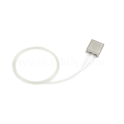 শিল্প প্রকার 16CH আল্ট্রা কমপ্যাক্ট DWDM Mux Demux, 100GHz C18-C48, উচ্চ নির্ভুলতা তরঙ্গদৈর্ঘ্য, একতরফা ফাইবার আউটলেট