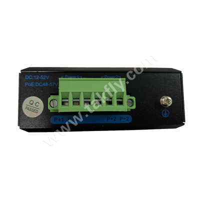 ১টি এসএফপি পোর্ট এবং ডিআইএন-রেল মাউন্টিং সহ শিল্প গ্রেড গিগাবিট POE সুইচ