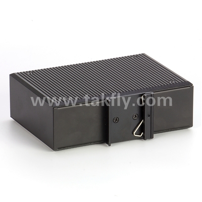 এসএফপি ডিআইএন-রেল মাউন্ট সহ 8-পোর্ট ইন্ডাস্ট্রিয়াল গিগাবিট পিওই সুইচ