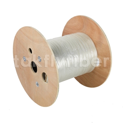 ফ্ল্যাট স্ব-আঠালো FTTH ফাইবার অপটিক ড্রপ কেবল G657A2 2.0X3.0mm