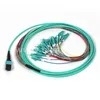 24 কোর MPO-LC OM4 40G QSFP ডেটা সেন্টারের জন্য ব্রেকআউট কেবল