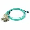 3M OM3 MPO MTP ফাইবার ট্রাঙ্ক ক্যাবল 10G প্যাচ কর্ড