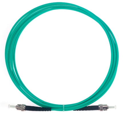 এসসি দ্বৈত OM1 62.5/125um ফাইবার অপটিক প্যাচ কর্ড 3mm PVC
