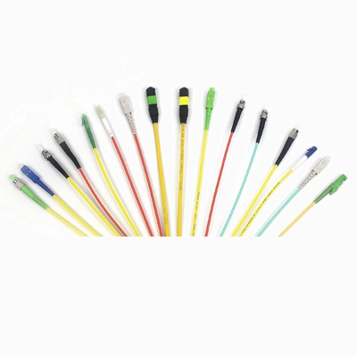 এসসি/এলসি/এসটি/এফসি ফাইবার অপটিক প্যাচ কর্ড 100 এন টেনশন শক্তি পিভিসি/এলএসজেডএইচ