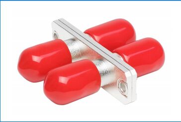 ST ডুপ্লেক্স মেটাল অ্যাডাপ্টার-রিকট্যাঙ্গেল টাইপ SM/MM Low IL 0.2dB