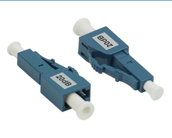 LC পুরুষ-মহিলা অ্যাটেনুয়েটর SM/MM APC/UPC অ্যাটেনুয়েটর মান <20dB