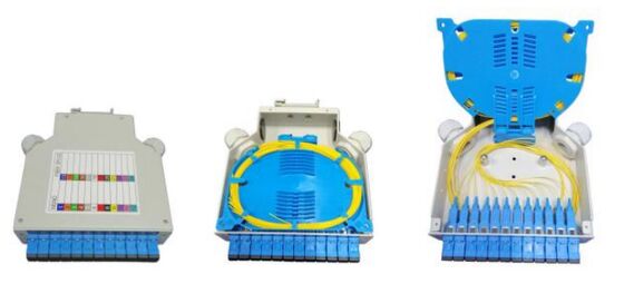 DIN রেল মাউন্ট করা ফাইবার অপটিক টার্মিনাল বক্স DIN-AL