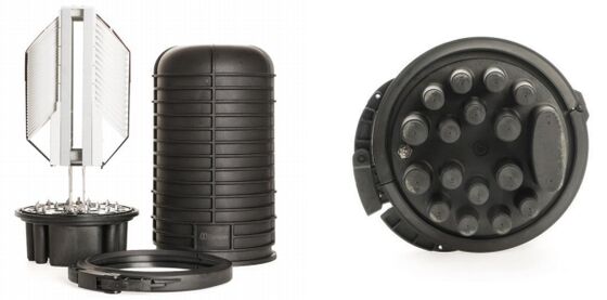 ফাইবার অপটিক্যাল স্প্লাইস ক্লোজার TKS-D036B