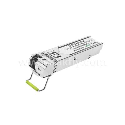 SFP 1.25gbps 20km LC Reach Tx1310nm/Rx1550nm ডেটা সেন্টারের জন্য দ্বি-নির্দেশক অপটিক্যাল ট্রান্সিভার FTTX