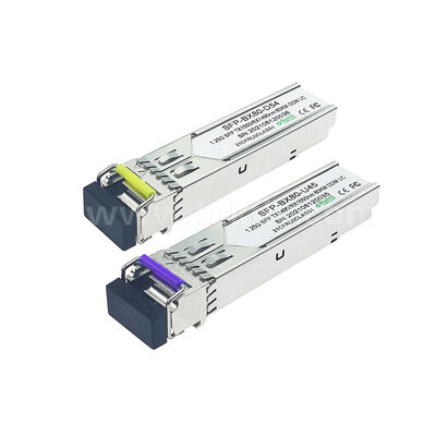 ডেটা সেন্টার FTTX-এর জন্য SFP 1.25gbps 80km LC Reach Tx1490nm/Rx1550nm দ্বি-দিকনির্দেশক অপটিক্যাল ট্রান্সসিভার