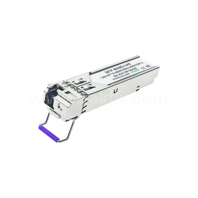 ডেটা সেন্টার FTTX-এর জন্য SFP 1.25gbps 80km LC Reach Tx1490nm/Rx1550nm দ্বি-দিকনির্দেশক অপটিক্যাল ট্রান্সসিভার