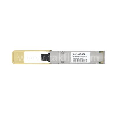 ডেটা সেন্টার FTTH FTTX-এর জন্য QSFP+ 40GBASE SR4 850NM অপটিক্যাল ট্রান্সসিভার মডিউল