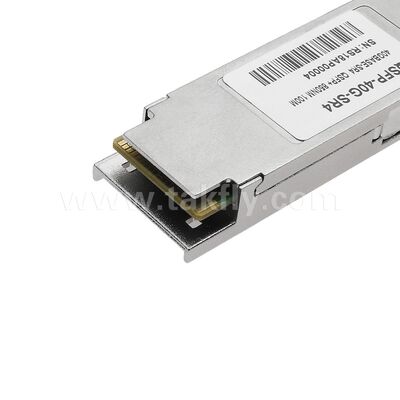 ডেটা সেন্টার FTTH FTTX-এর জন্য QSFP+ 40GBASE SR4 850NM অপটিক্যাল ট্রান্সসিভার মডিউল