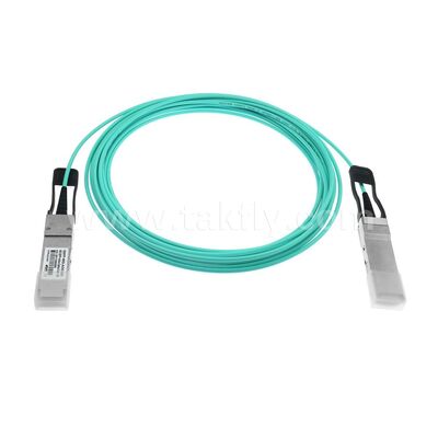 এওসি অ্যাক্টিভ অপটিক্যাল ক্যাবলস ফাইবার 40G QSFP+ থেকে 40G QSFP+ ডেটা সেন্টারের জন্য FTTH FTTX