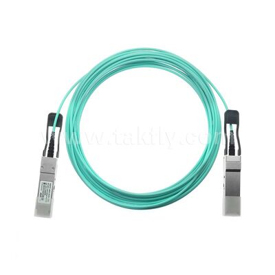 অ্যাক্টিভ অপটিক্যাল ক্যাবলস ফাইবার এওসি 40G QSFP+ থেকে 40G QSFP+ ডেটা সেন্টারের জন্য FTTH FTTX