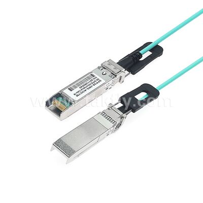 ডেটা সেন্টার FTTH FTTX-এর জন্য AOC সক্রিয় অপটিক্যাল কেবল ফাইবার 100Gbps QSFP28 থেকে QSFP28