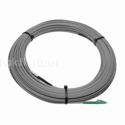 2.0*5.2 মিমি টানযোগ্য গুলি SCAPC থেকে SC/APC FTTH ড্রপ ক্যাবল ফাইবার অপটিক প্যাচকর্ড SM G657A2