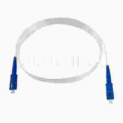 FTTH এবং FTTR-এর জন্য CPR Eca সার্টিফাইড SC SM G657A 2.0*3.0mm অদৃশ্য ফাইবার অপটিক প্যাচকর্ড