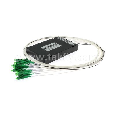 DWDM 8+1 চ্যানেল MUX+DEMUX ABS মডিউল ফাইবার অপটিক ডেটা সেন্টার টেলিকম 5G এর জন্য