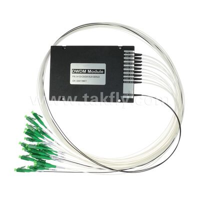 DWDM 8+1 চ্যানেল MUX+DEMUX ABS মডিউল ফাইবার অপটিক ডেটা সেন্টার টেলিকম 5G এর জন্য