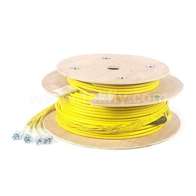 Fiber Optic Patch Cords 48Cores LC-LC Pre-terminated Breakout Patchcord for Telecom Data Center