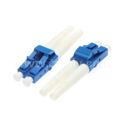 এলসি সংযোগকারী স্পেসিফিকেশন low insertion loss & high precision ceramic ferrule single mode & multimode (SM/MM)