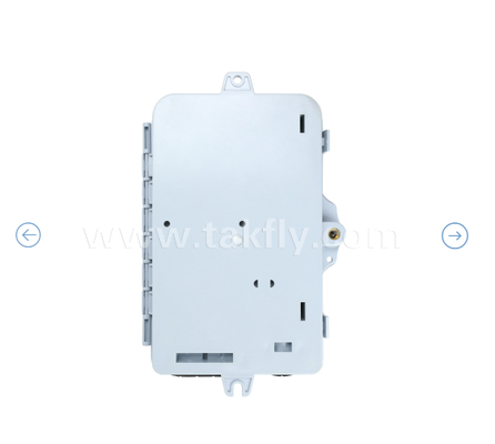 ফাইবার অপটিক টার্মিনেশন বক্স FTKS-1805-04A, 4 SC/APC SM SX অ্যাডাপ্টার, পিগটেল ইনস্টল করা, FTTH FTTx স্প্লাইসিং ডিস্ট্রিবিউশন স্প্লিটিং স্টোরেজ ক্যাবল ম্যানেজমেন্ট ঘের ওয়াল মাউন্ট