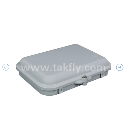 FTKS-1805-8E টার্মিনেশন বক্স 8 PCS SC/UPC SM SX অ্যাডাপ্টার এবং পিগটেল সম্পূর্ণরূপে ইনস্টল করা আছে