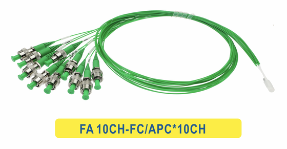 FA 10CH-FC/APC*10CH ফাইবার অ্যারে ফাইবার অপটিক প্যাচকর্ড ক্যাবল