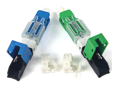 FTTH ফিল্ড-এসেম্বলড SC APC/UPC ফিল্ড ইন্সটলযোগ্য মেকানিক্যাল ফাইবার কানেক্টর - ফাইবার প্রি-এম্বেডেড টেক