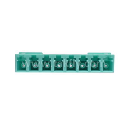 LC 8-ওয়ে অ্যাডাপ্টার - 8-in-1 LC ডুপ্লেক্স, উচ্চ-ঘনত্ব ফাইবার অ্যাডাপ্টার, কম সন্নিবেশ লস, ডেটা সেন্টার এবং FTTx উচ্চ-ঘনত্ব প্যাচিংয়ের জন্য
