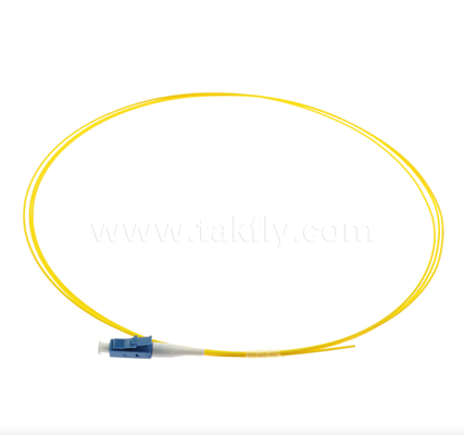 LC Simplex Fiber Optic Pigtail – 0.9/2.0/3.0mm Cable Diameters, Connectorized One End, Bare Fiber on the Other, for Optical Termination Boxes, Splicing & Equipment Interconnection