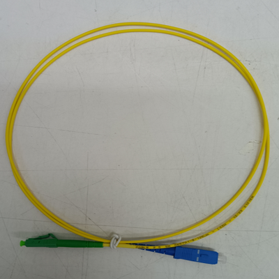 SC APC - SC APC Simplex 2.0mm SX  SM G657A12 Fiber Optic Patch Cord