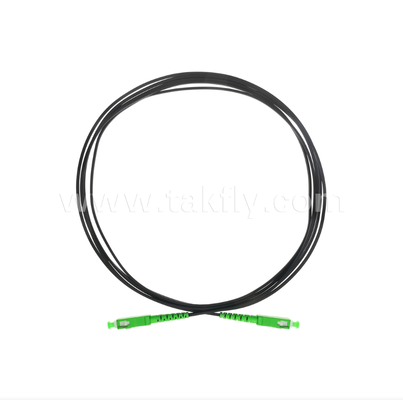 SC/APC থেকে SC/APC FTTH ইনডোর ফ্ল্যাট ড্রপ প্যাচ কর্ড - সিমপ্লেক্স, প্রি-টার্মিনেটেড, দ্রুত ইন-বিল্ডিং স্থাপনার জন্য অ্যান্টি ভাইব্রেশন