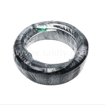 LC/APC ফ্ল্যাট ড্রপ প্যাচ কর্ড - 2 কোর ডুপ্লেক্স, প্রি-কানেক্টরাইজড, অ্যান্টি-ভাইব্রেশন, ফাস্ট FTTH ডিপ্লয়মেন্টের জন্য ইনডোর-রেটেড।
