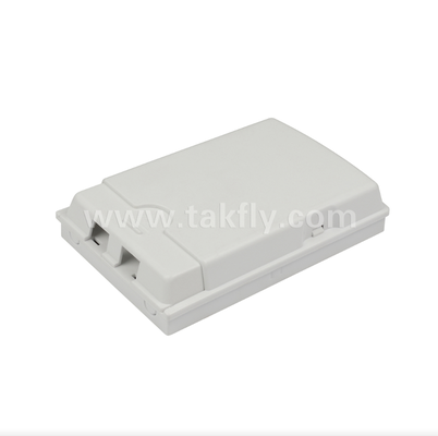 TKS-1806-02F ফাইবার ওয়াল আউটলেট – FTTx নেটওয়ার্কের জন্য ফিডার কেবল থেকে ড্রপ কেবলের টার্মিনেশন পয়েন্ট