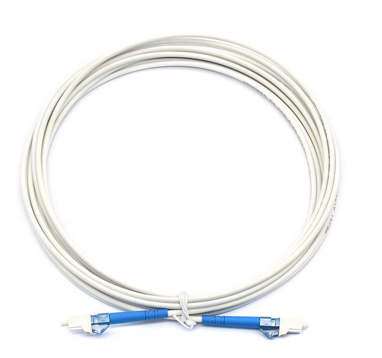 মাল্টিমোড মোড টাইপ এবং হোয়াইট ক্যাবল সহ কাস্টমাইজড রঙ ফাইবার অপটিক ক্যাবল প্যাচকর্ড